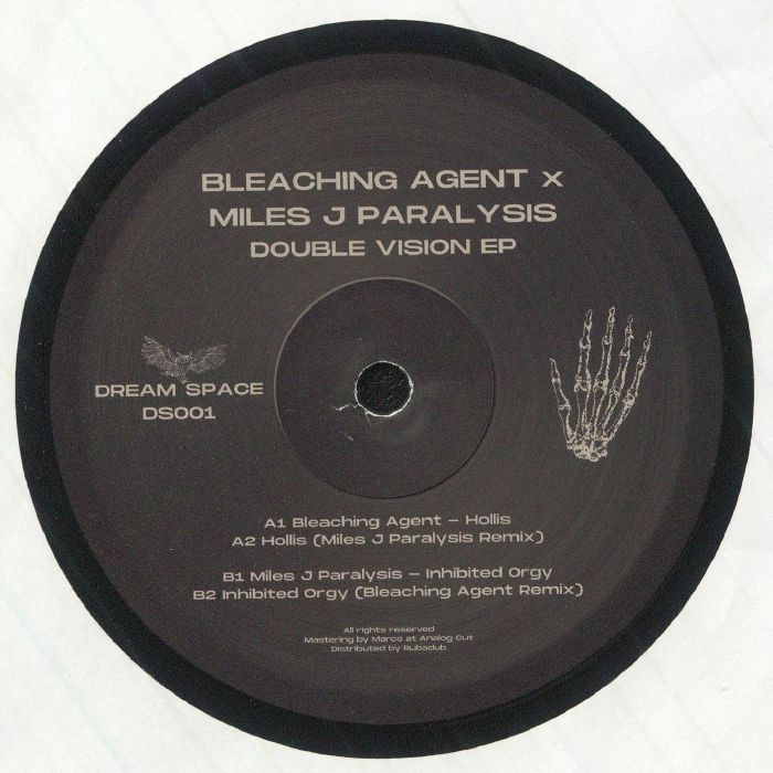 Bleaching Agent | Miles J Paralysis – Double Vision EP vinyl cover