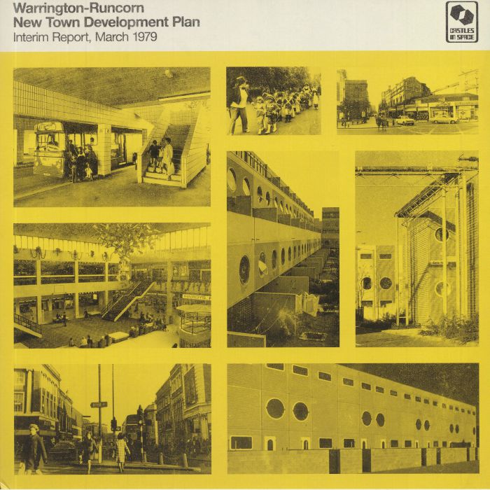 Warrington Runcorn New Town Development Plan – Interim Report March 1979 vinyl cover