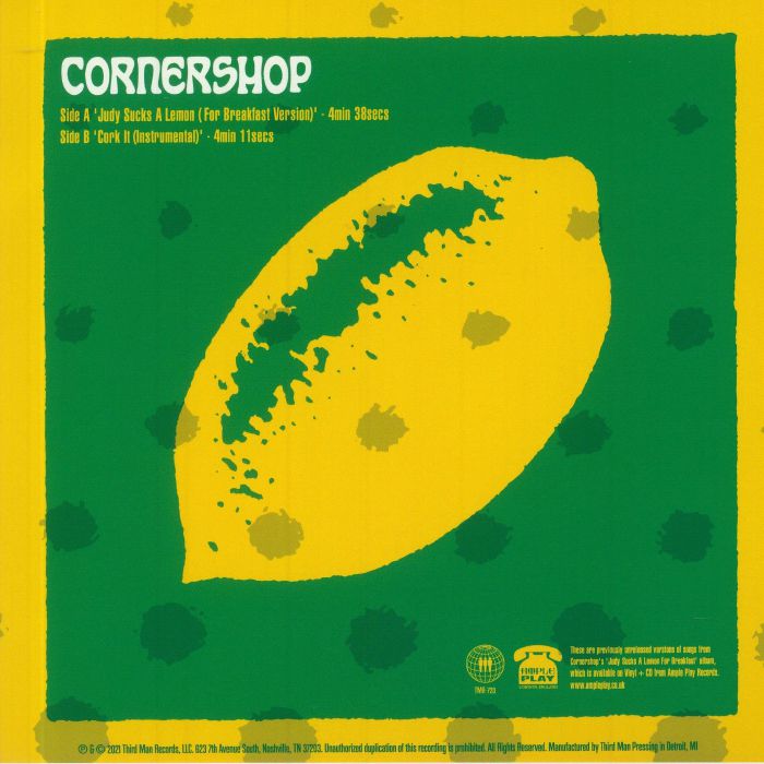 Cornershop Judy Sucks A Lemon (For Breakfast Version)