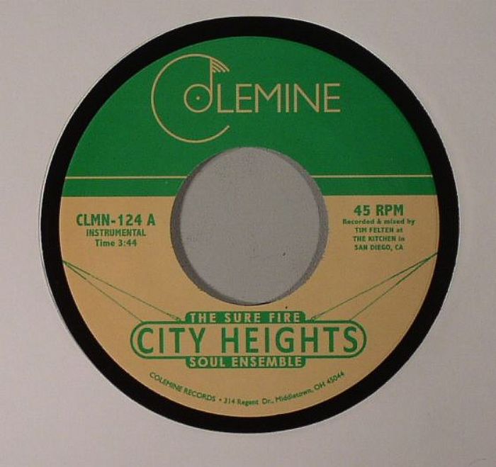 The Sure Fire Soul Ensemble – City Heights vinyl cover