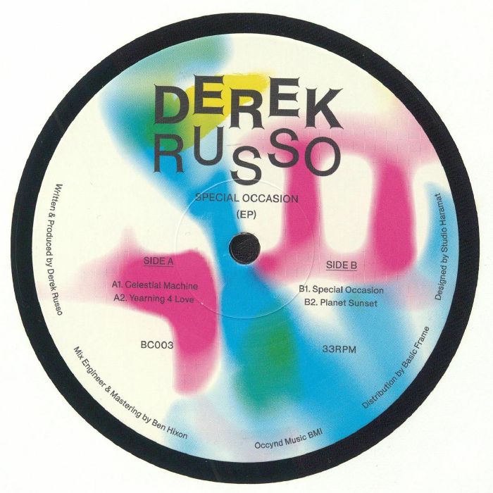 Derek Russo Special Occasion EP