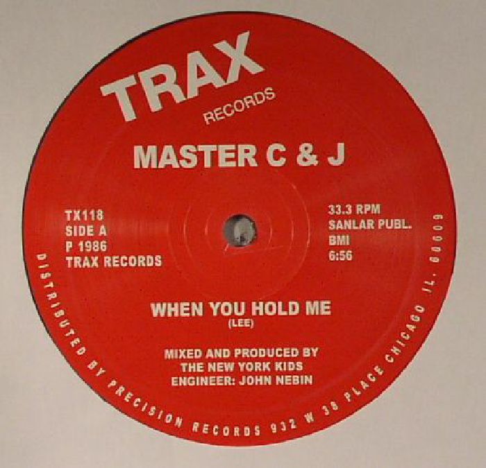 Master C and J When You Hold Me (remastered)