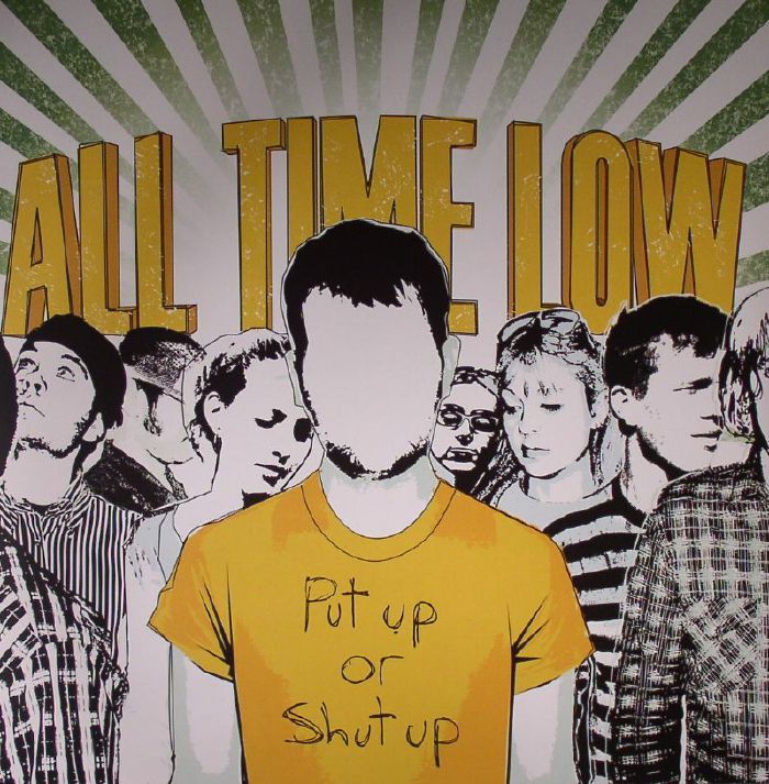 All Time Low – Put Up Or Shut Up vinyl cover