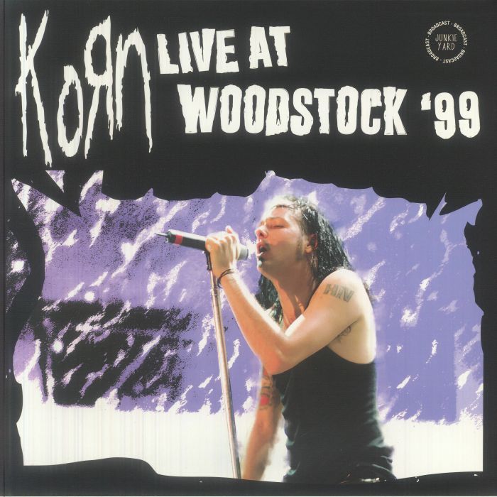 Korn – Live At Woodstock '99 vinyl cover