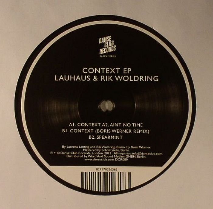 Lauhaus | Rik Woldring Context EP