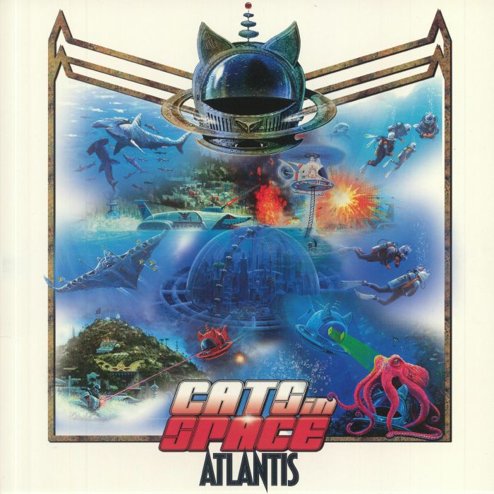 Cats In Space – Atlantis vinyl cover