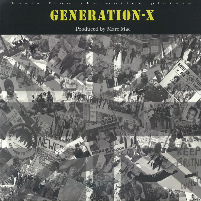 Marc Mac – Generation X :Beats From The Motion Picture vinyl cover