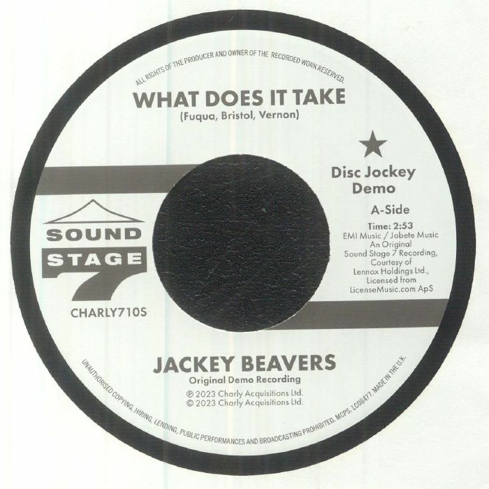 Jackey Beavers What Does It Take