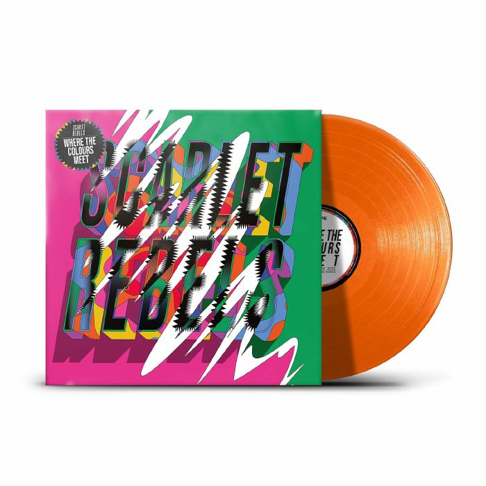 Scarlet Rebels – Where The Colours Meet vinyl cover