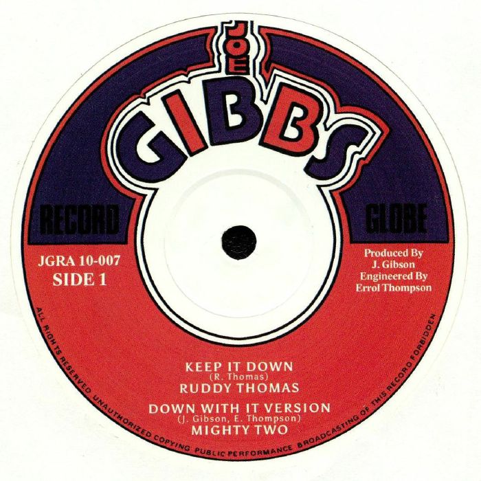 Ruddy Thomas | Mighty Two | George Nooks Keep It Down