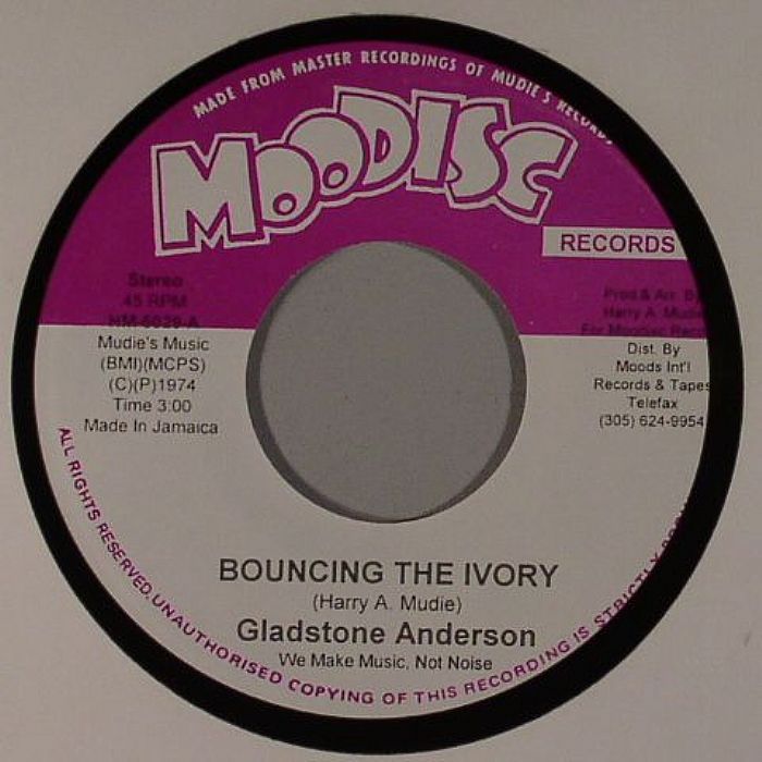Gladstone Anderson | Mudies All Stars Bouncing The Ivory