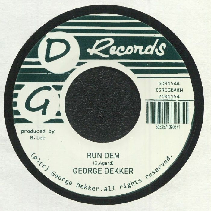 George Dekker Run Dem (Record Store Day 2021)