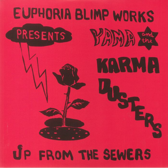 Yama and The Karma Dusters – Up From The Sewers vinyl cover