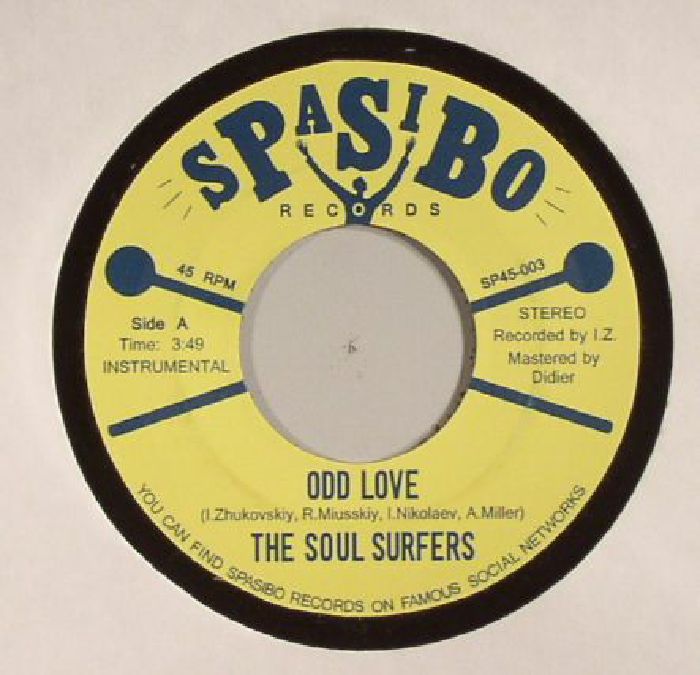 The Soul Surfers – Odd Love vinyl cover