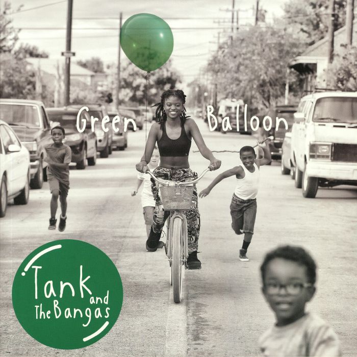 Tank and The Bangas – Green Balloon vinyl cover