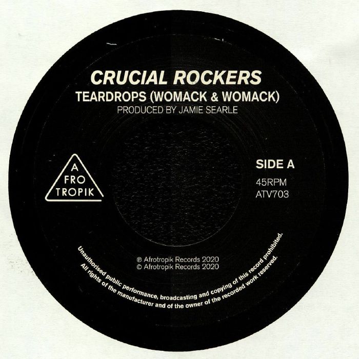 Crucial Rockers – Teardrops vinyl cover
