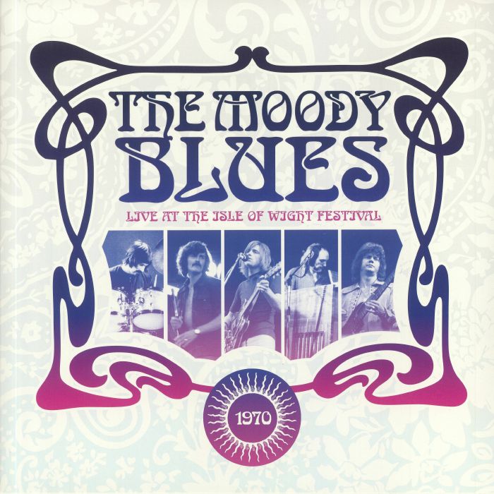 The Moody Blues – Live At The Isle Of Wight Festival 1970 vinyl cover
