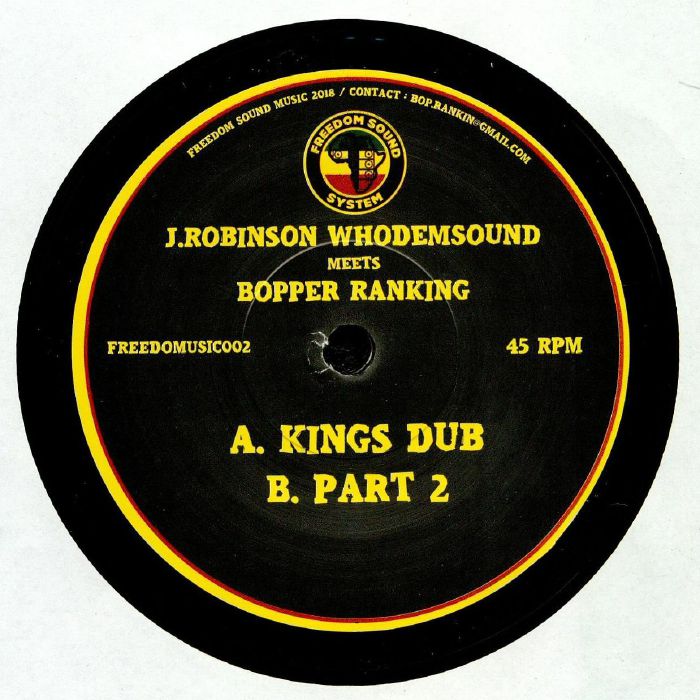 J Robinson | Whodemsound | Bopper Ranking Kings Dub