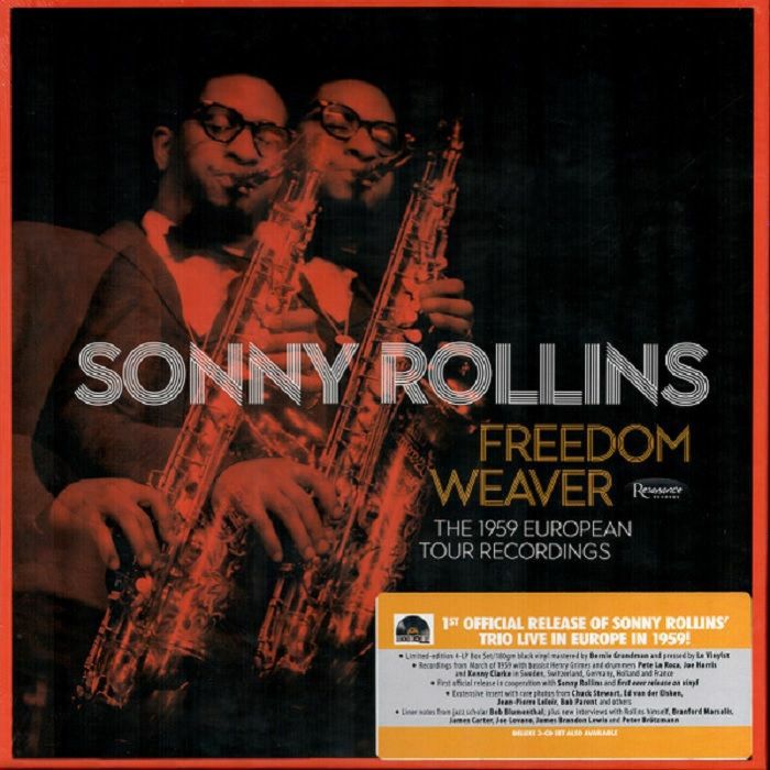 Sonny Rollins Freedom Weaver: The 1959 European Tour Recording (Record Store Day RSD 2024)