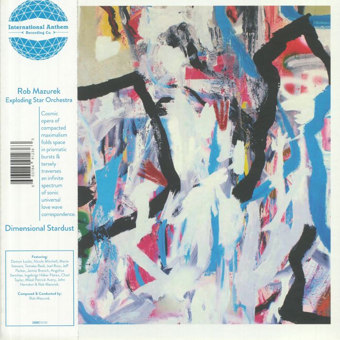 Rob Mazurek | Exploding Star Orchestra – Dimensional Stardust vinyl cover