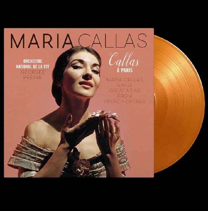 Maria Callas – Callas A Paris vinyl cover