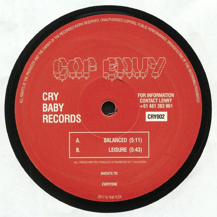 Cry Baby Vinyl