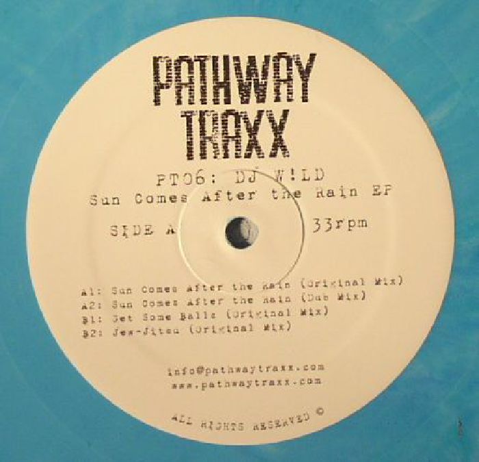 DJ Wild – Sun Comes After The Rain EP vinyl cover