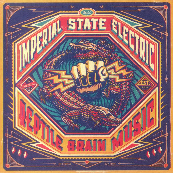Imperial State Electric – Reptile Brain Music vinyl cover