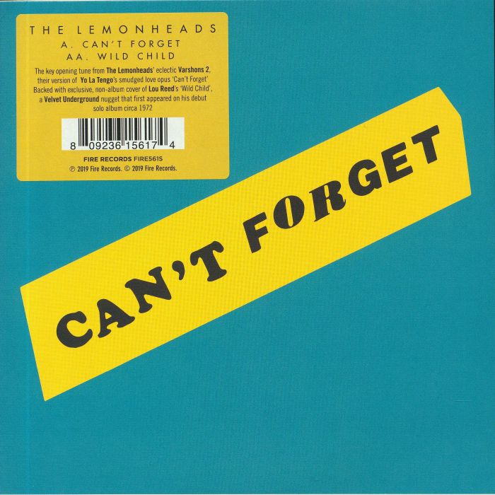 The Lemonheads Cant Forget (Record Store Day 2019)