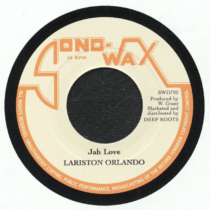 Lariston Orlando – Jah Love vinyl cover