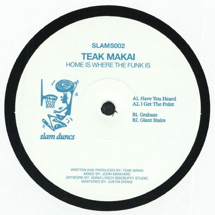 Teak Makei – Home Is Where The Funk Is vinyl cover