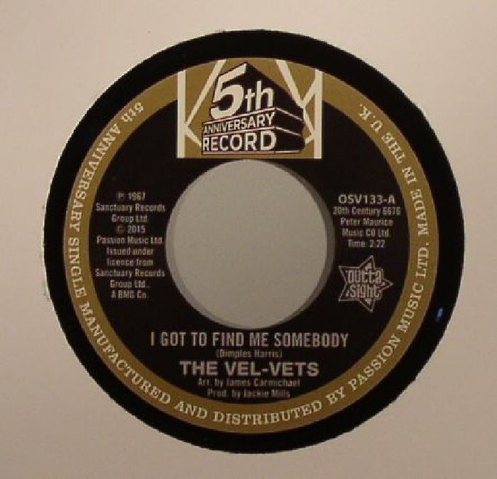 The Vel Vets | Towanda Barnes I Got To Find Me Somebody (reissue)