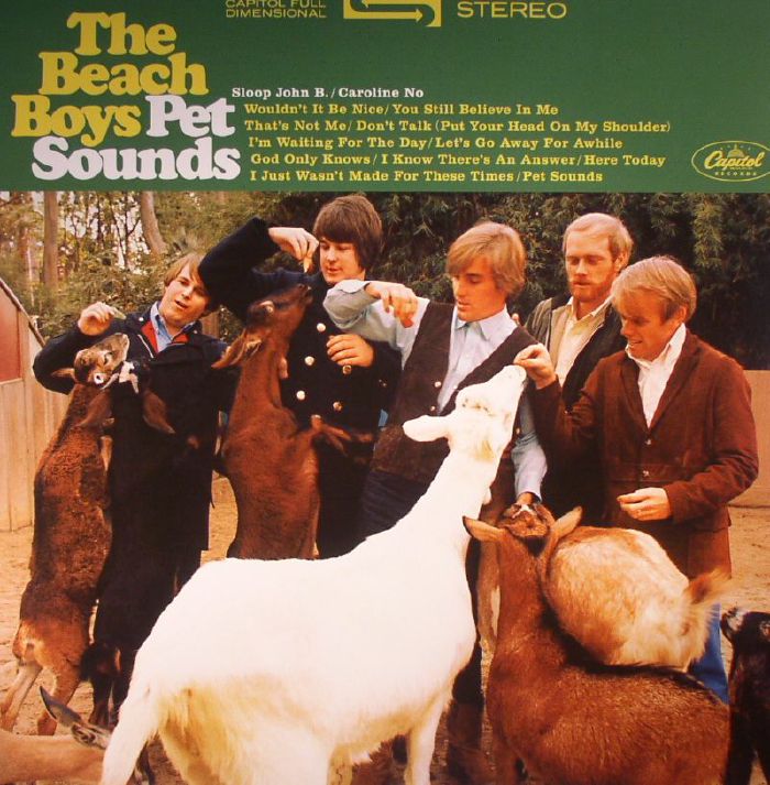 The Beach Boys – Pet Sounds vinyl cover