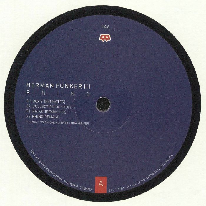 Herman Funker III – Rhino vinyl cover