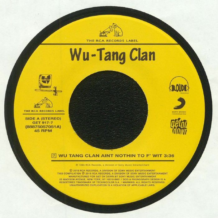 Wu Tang Clan Wu Tang Clan Aint Nothin To F Wit