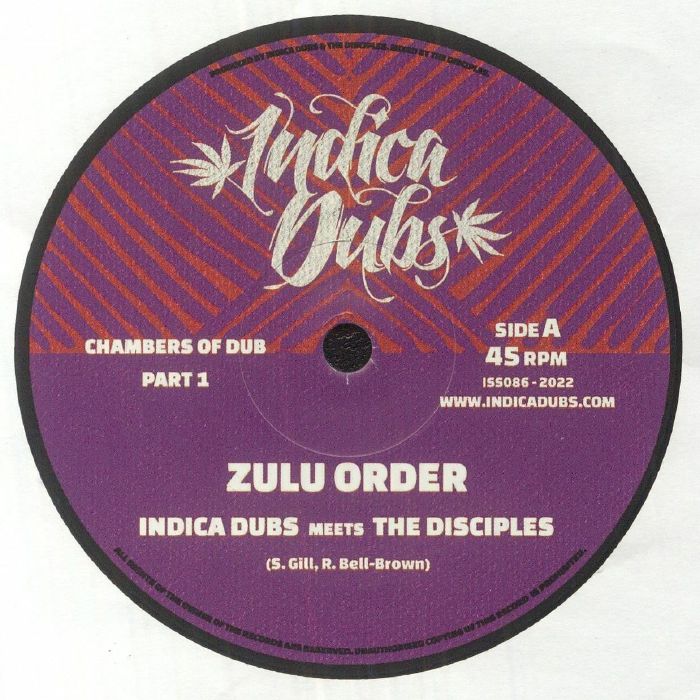 Indica Dubs | The Disciples Zulu Order