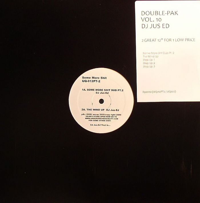 Dj Jus Ed – Vol 10 vinyl cover