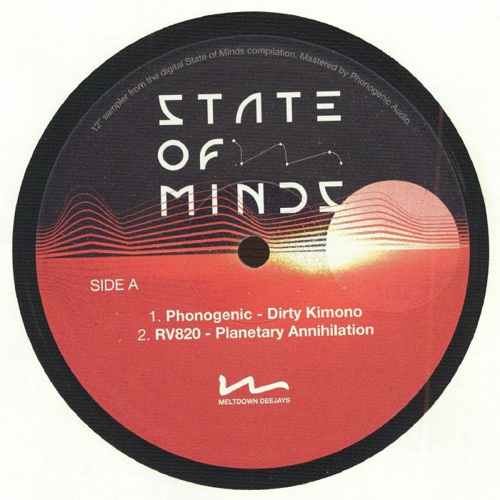 Phonogenic | Rv820 | Ender | Freestyle Man – State Of Minds vinyl cover