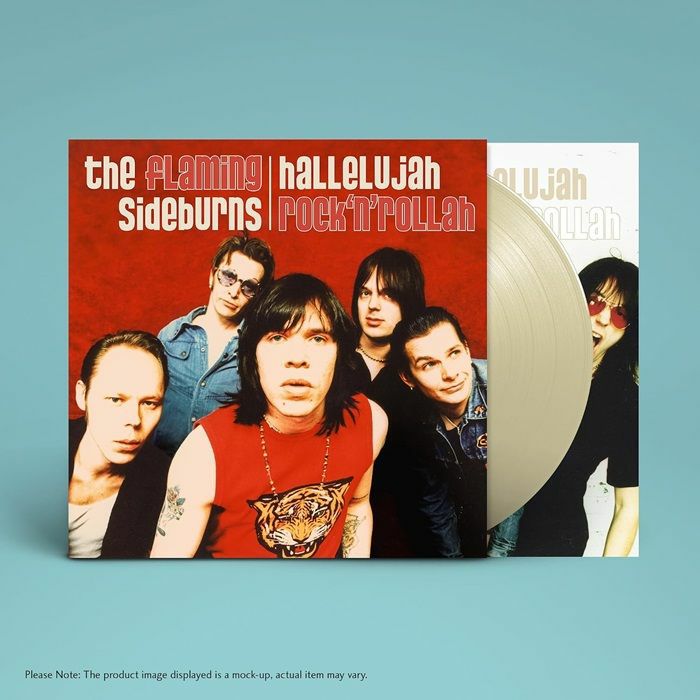 The Flaming Sideburns – Hallelujah Rock'n'Rollah (25th Anniversary Edition) vinyl cover