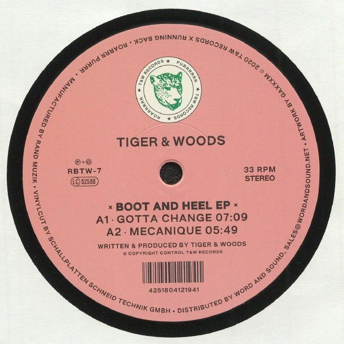 Tiger and Woods Boot and Heel EP