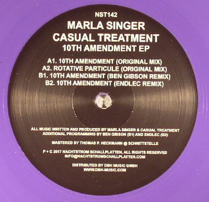 Marla Singer 10th Amendment EP