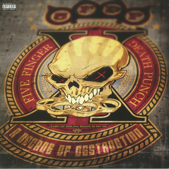 Five Finger Death Punch – A Decade Of Destruction vinyl cover