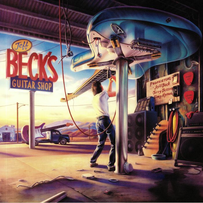 Jeff Beck – Jeff Becks Guitar Shop vinyl cover