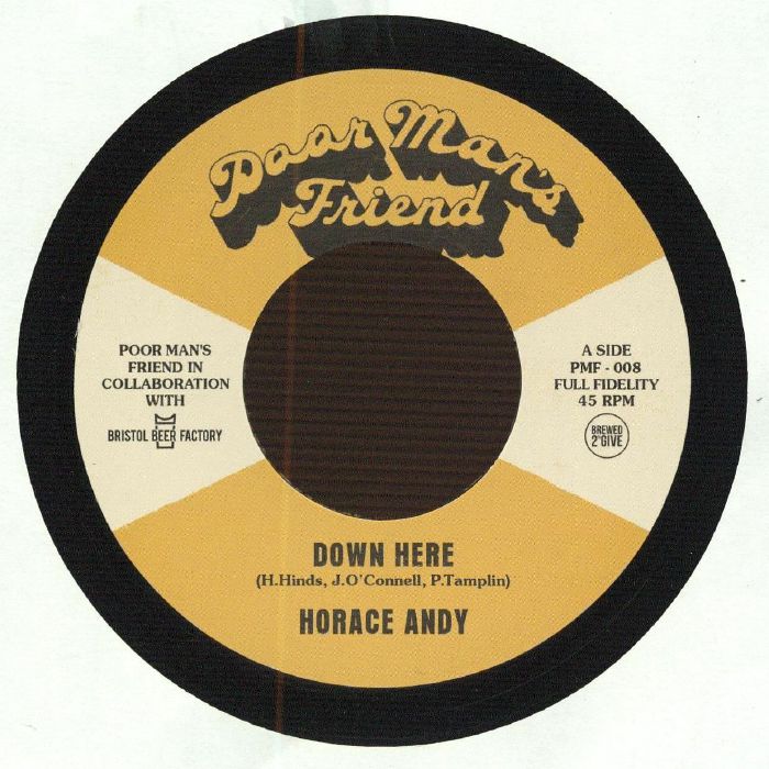 Horace Andy – Down Here vinyl cover