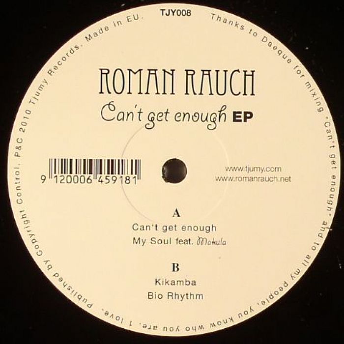 Roman Rauch Cant Get Enough EP