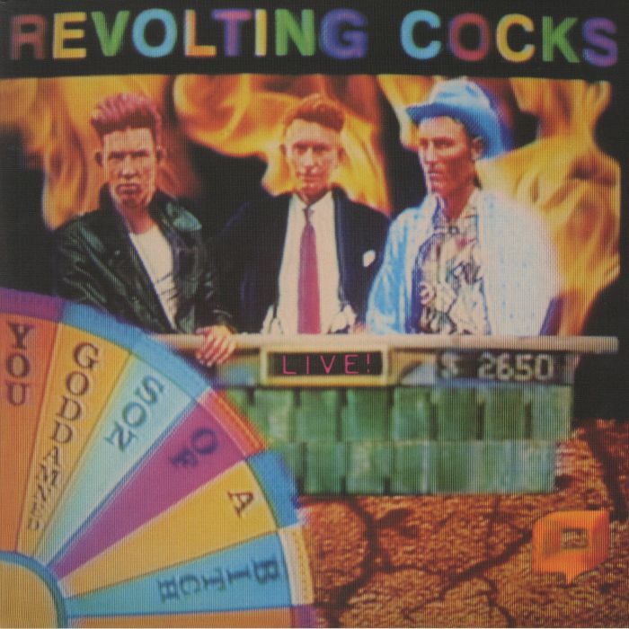 Revolting Cocks – Live! You Goddamned Son Of A Bitch vinyl cover