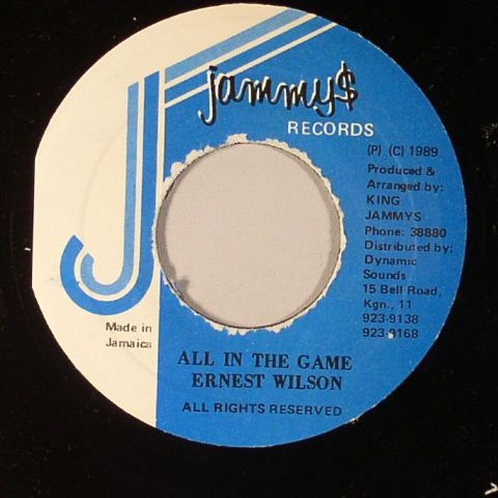 Ernest Wilson All In The Game