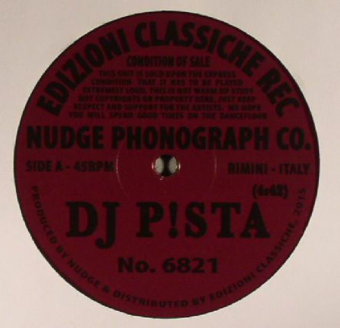 Nudge Phonograph Co | DJ P!sta | Dumbo Beat NO 6821