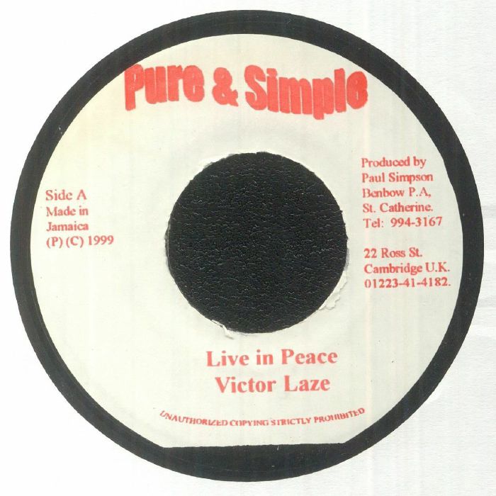 Victor Laze Live In Peace
