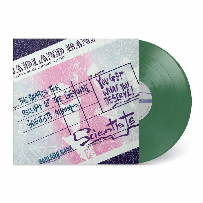 The Scientists – You Get What You Deserve vinyl cover